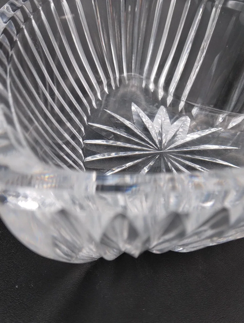 Vintage Waterford Crystal Heart Trinket Dish/Bowl/Dish